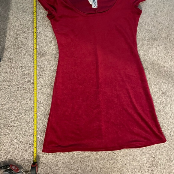 Vintage Velvet Mini Dress - Picture 5 of 5